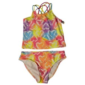Childrens Place Tie Dye Tankini